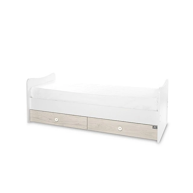 Bed trend plus 70/160 color white/light oak -3box