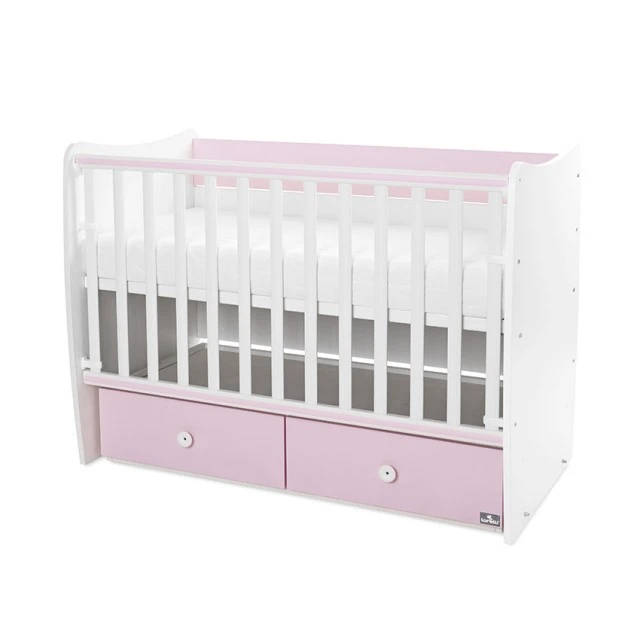 Легло matrix new 60/120 бяло/orchid pink-2box