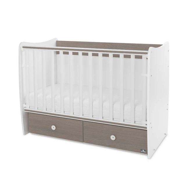 Bed matrix new 60/120 white/brown-2box