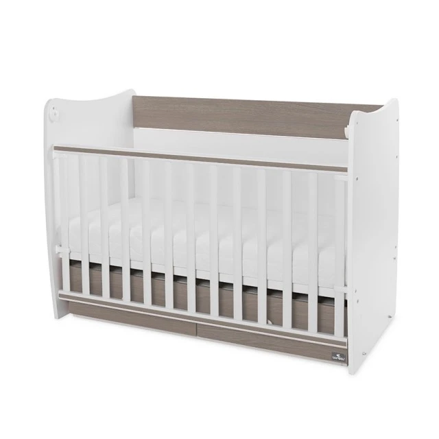Bed matrix new 60/120 white/brown-2box