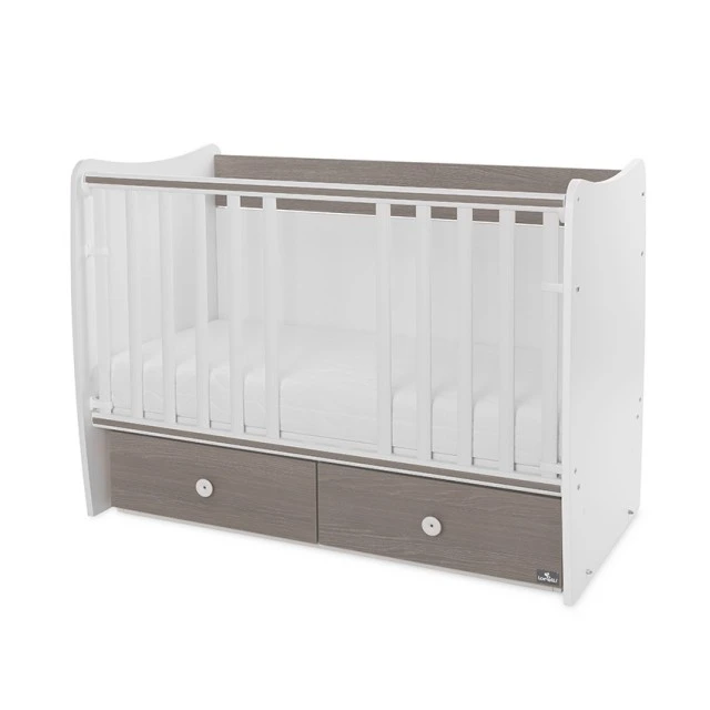 Bed matrix new 60/120 white/brown-2box