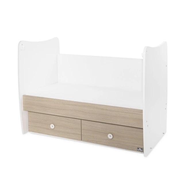 Легло matrix new 60/120  бяло/кехлибар-2box