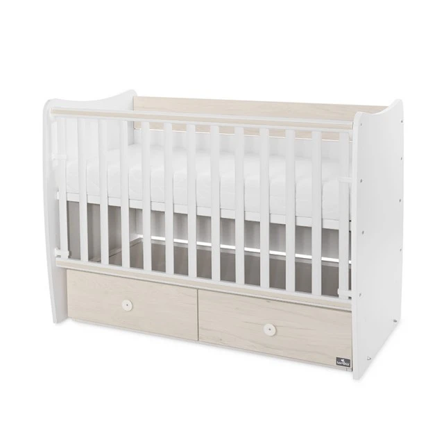 Bed matrix new 60/120 white/light oak-2box