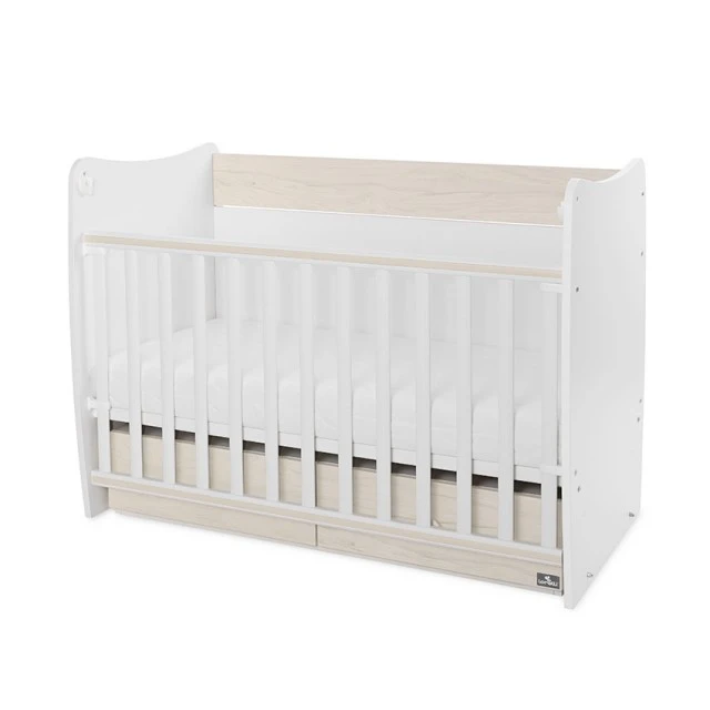 Bed matrix new 60/120 white/light oak-2box