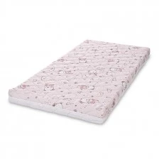 Mattress holiday 60/120-10cm pink teddy bear ballerina