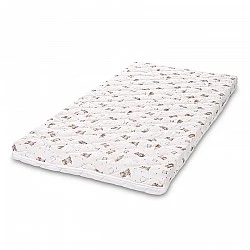 Mattress holiday 70/140-10cm beige bear with pillow