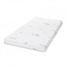 Mattress classic foam 70/140-9cm green giraffe