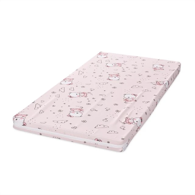 Mattress classic foam 60/120-6cm pink ballerina bear