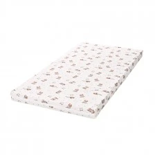 Mattress classic foam 60/120-6cm beige bear knot