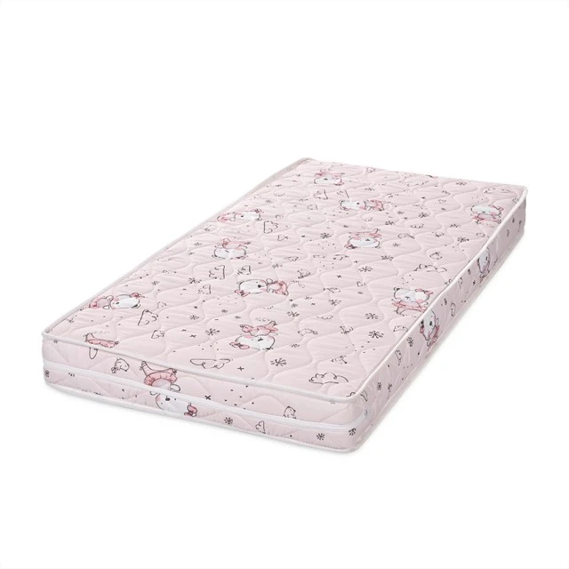 Mattress relax foam 60/120-10cm pink ballerina bear