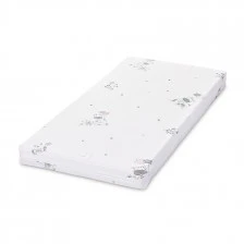 Mattress classic foam 90/42/6 cm green giraffe