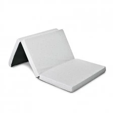 Folding mattress 60/120/5 cm gray sky