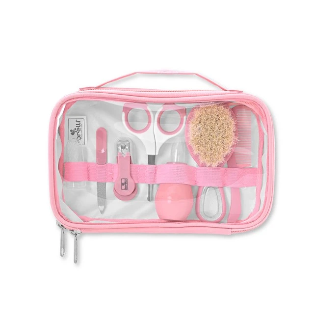 Хигиенен комплект с несесер deluxe blush pink