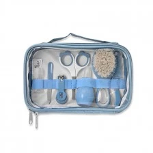 Toiletry set with deluxe moonlight blue toiletry set