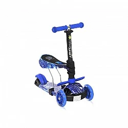 Smart blue cosmos scooter