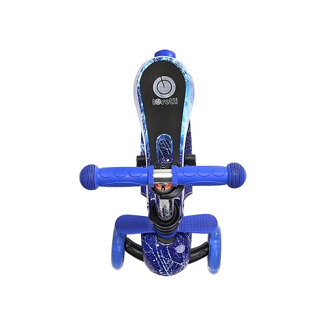 Smart blue cosmos scooter