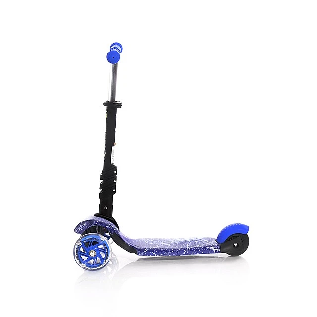 Smart blue cosmos scooter