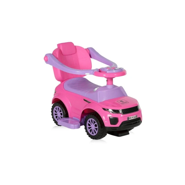 Car for riding off road + handle pink