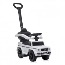 Mercedes-benz g350d riding car + handle white