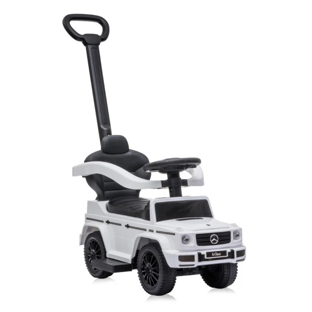Mercedes-benz g350d riding car + handle white