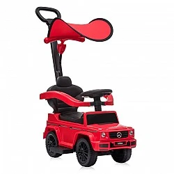 Кола за яздене mercedes-g350d +дръжка +сенник червен