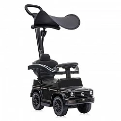 Riding car mercedes-g350d + handle + canopy black