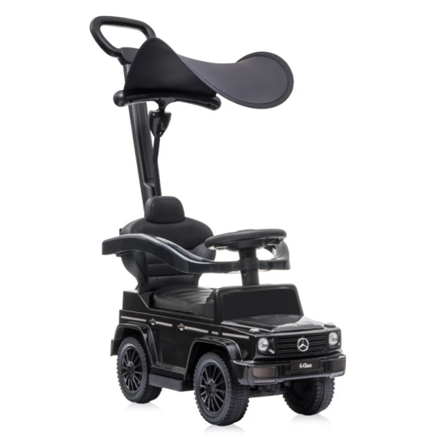 Riding car mercedes-g350d + handle + canopy black