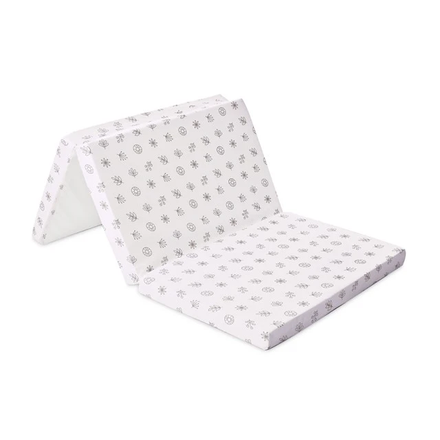 Folding mattress classic 60/120/5 beige