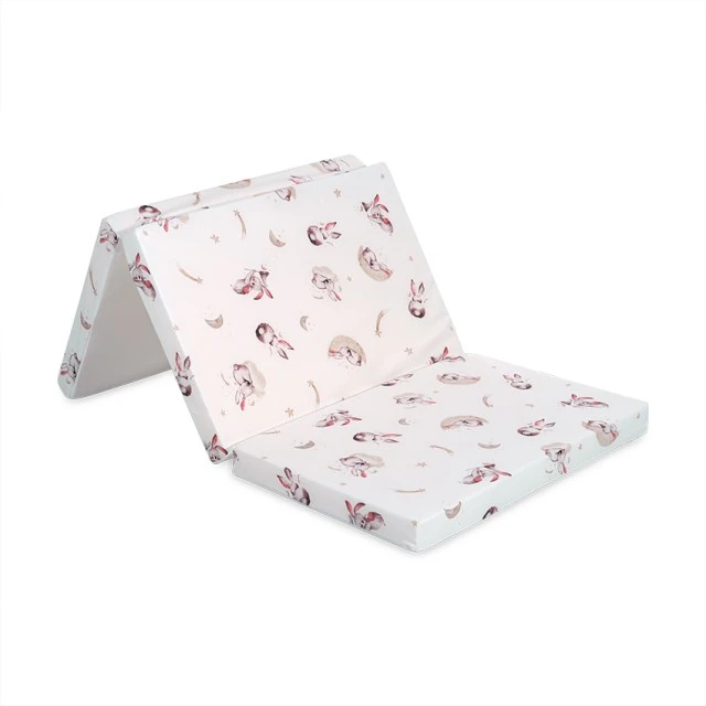 Folding mattress classic 60/120/5 beige