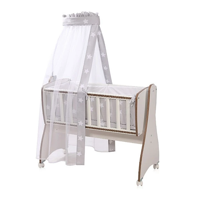 Cradle set First Dreams ranforce grey stars