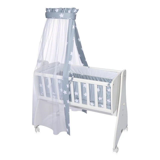 Cradle set First Dreams ranforce blue grey mist