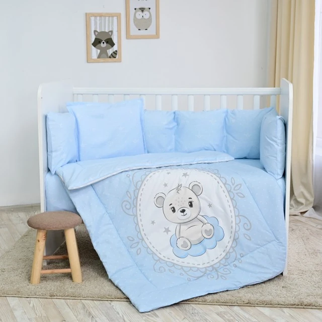 Set of 5 pieces large bypass Ranfors bear blue