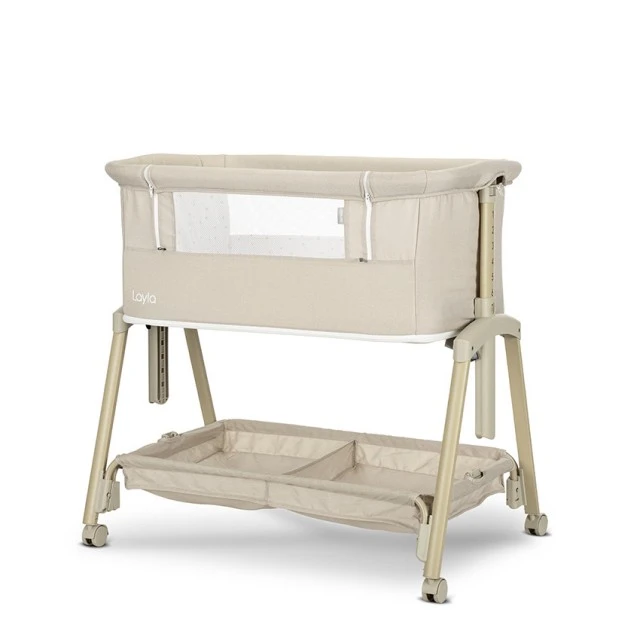 МИНИ КОШАРА LAYLA 2В1 BEIGE С ПАДАЩА ПРЕГРАДА