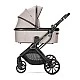 Бебешка количка GLORY 2in1 BEIGE+АДАПТОРИ с кош за новор