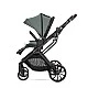 Baby stroller GLORY 2in1 GREEN + adapters with carrycot
