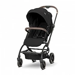 Бебешка количка MAKAYA BLACK ДО 22 КГ С РОТАЦИЯ 360