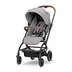 Бебешка количка MAKAYA GREY ДО 22 КГ С РОТАЦИЯ 360