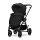 Бебешка количка VENICE 2в1 до 22 кг BLACK с кош за новор