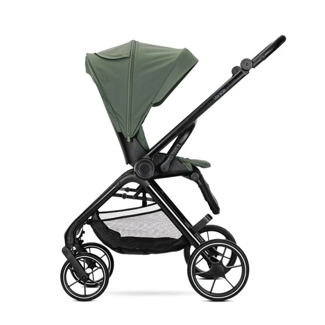 Бебешка количка VENICE 2в1 до 22 кг GREEN с кош за новор