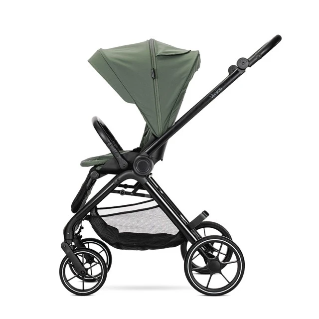 Бебешка количка VENICE 2в1 до 22 кг GREEN с кош за новор