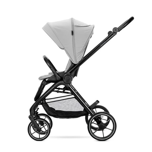 Бебешка количка VENICE 2в1 до 22 кг GREY с кош за новоро