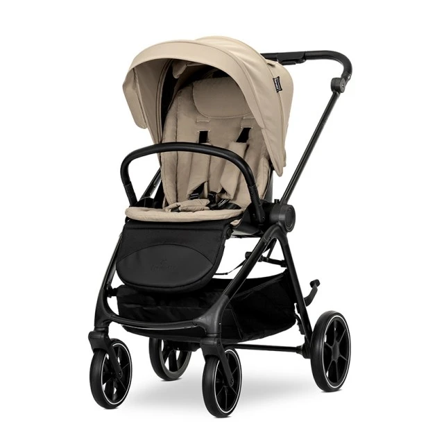 Бебешка количка VENICE 2в1 до 22 кг BEIGE с кош за новор
