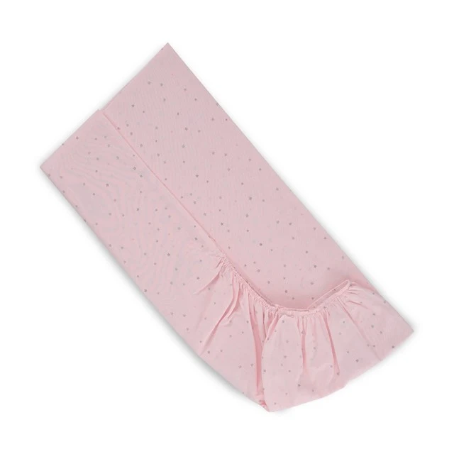 FITTED SHEET 70/140+15cm PINK SKY