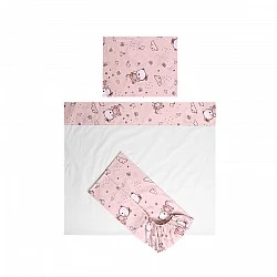 SET TINY DREAM TRIO 70/140 PINK BEAR BALLERINA