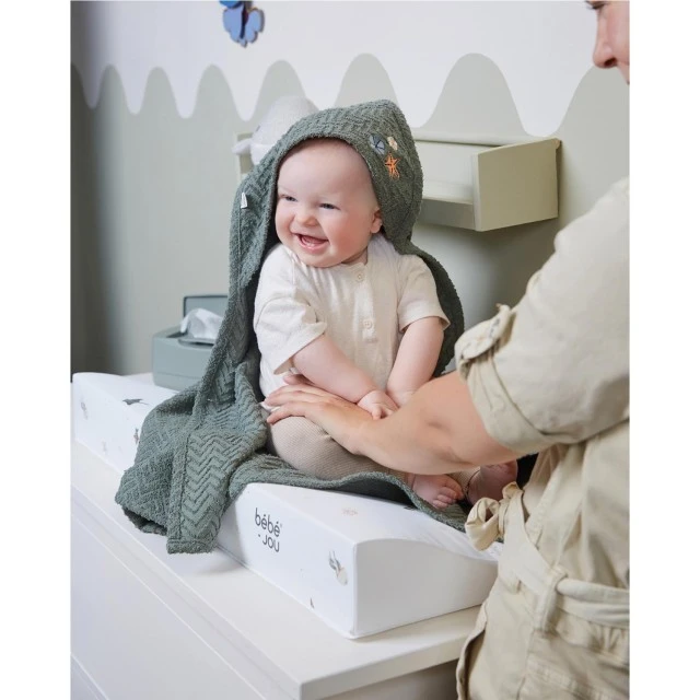 Bebe-Jou Muslin Diapers Set of 3 70x70cm - Ocean Vibes