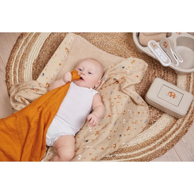 Bebe-Jou Muslin Diapers Set of 3 70x70cm - Steppe