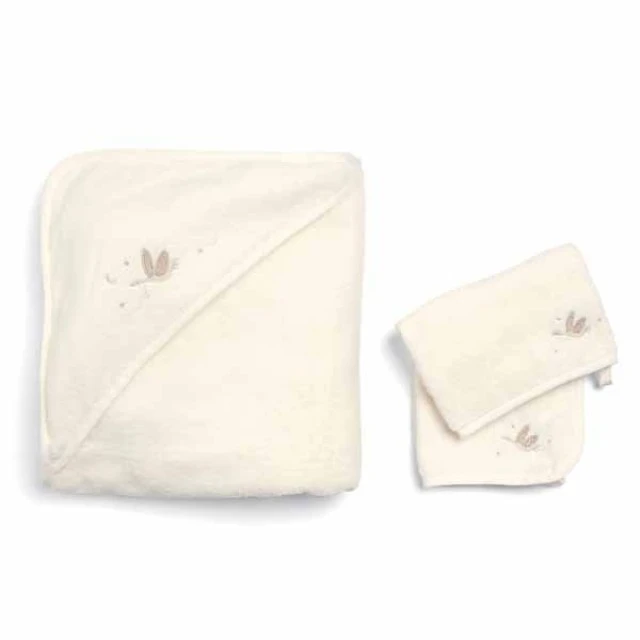 Mamas &amp; Papas Towel Set 3 Pieces - Welcome To The World Duckling