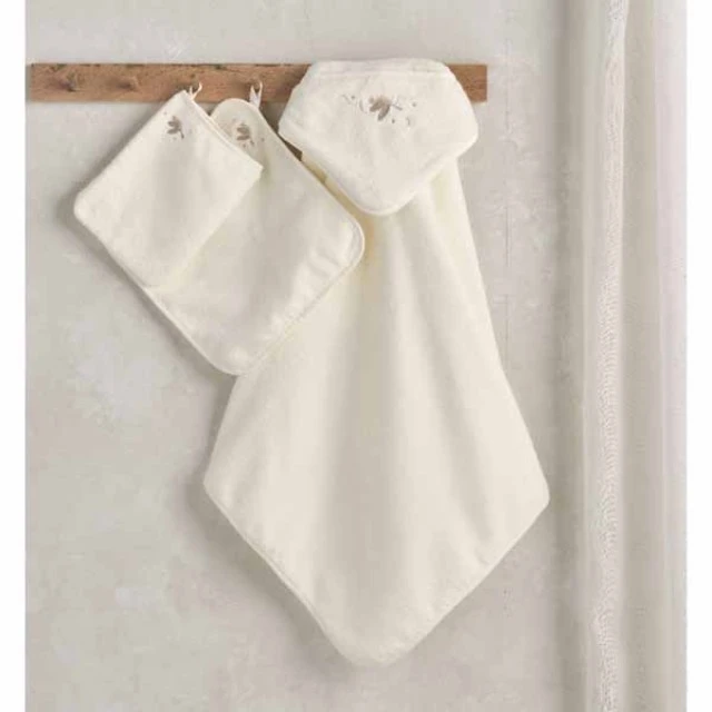 Mamas &amp; Papas Towel Set 3 Pieces - Welcome To The World Duckling