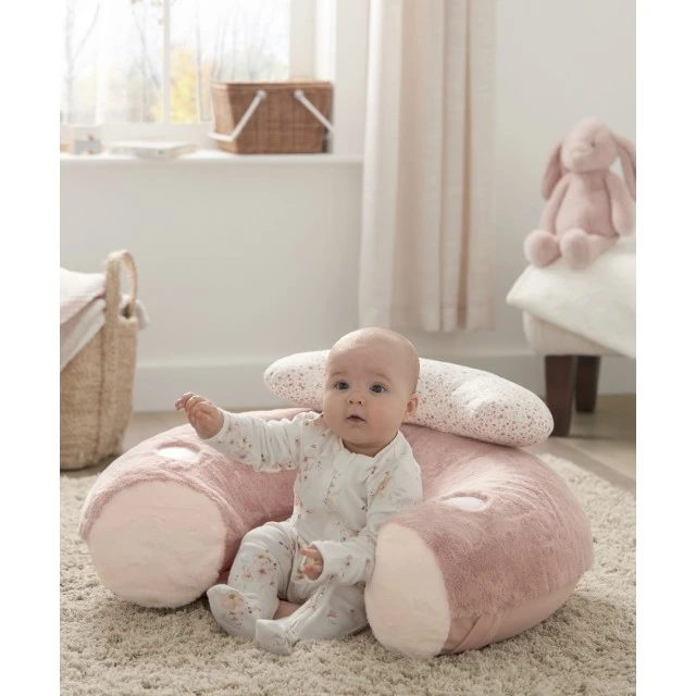 Mamas & Papas Интерактивна седалка Sit and Play - Welcome to the world Pink