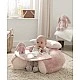 Mamas & Papas Интерактивна седалка Sit and Play - Welcome to the world Pink